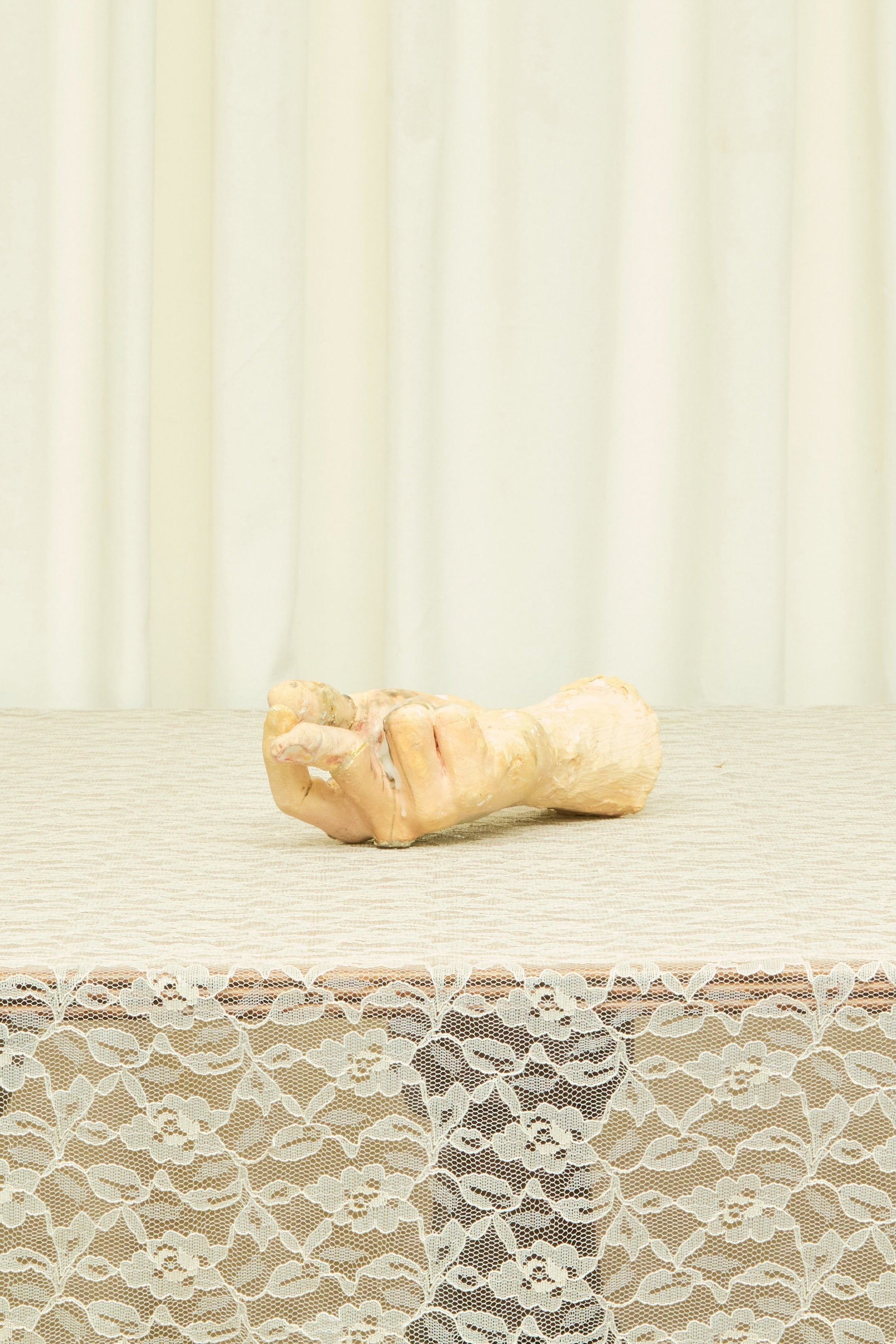 Vintage Plater Hand Sculpture