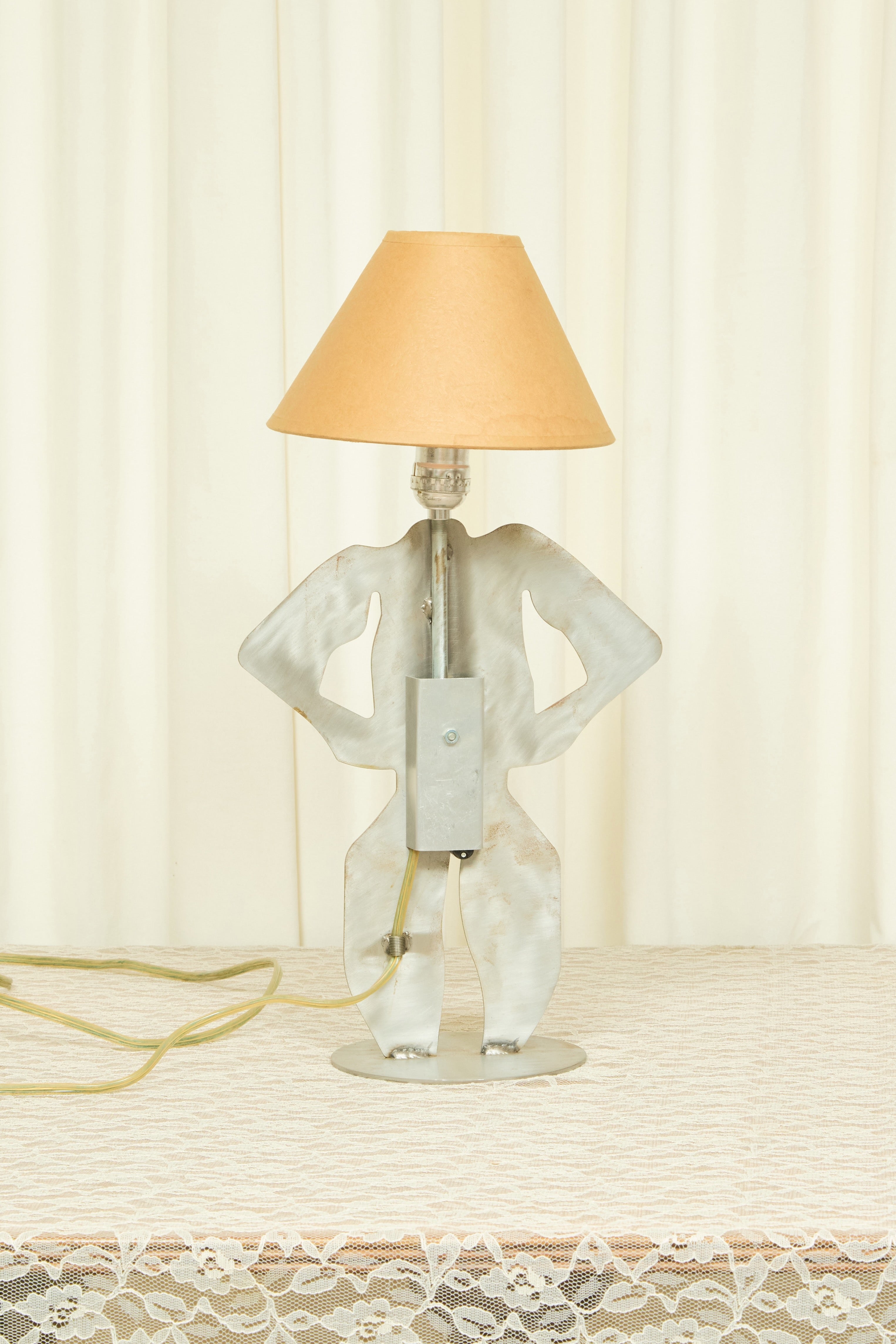 Vintage Post Modern Male Ding a Ling Lamp