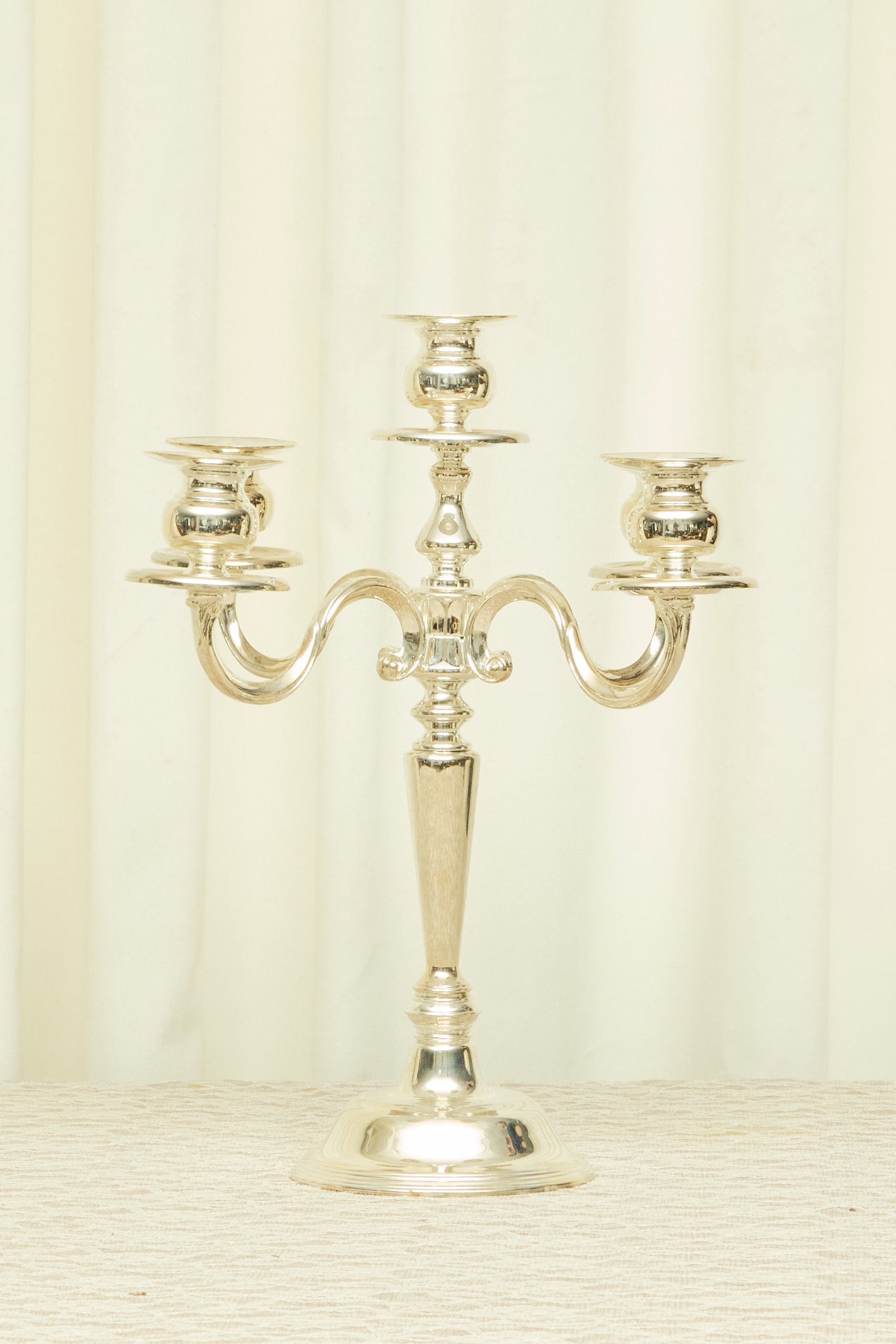 Vintage Silver 5 Arm Candelabra