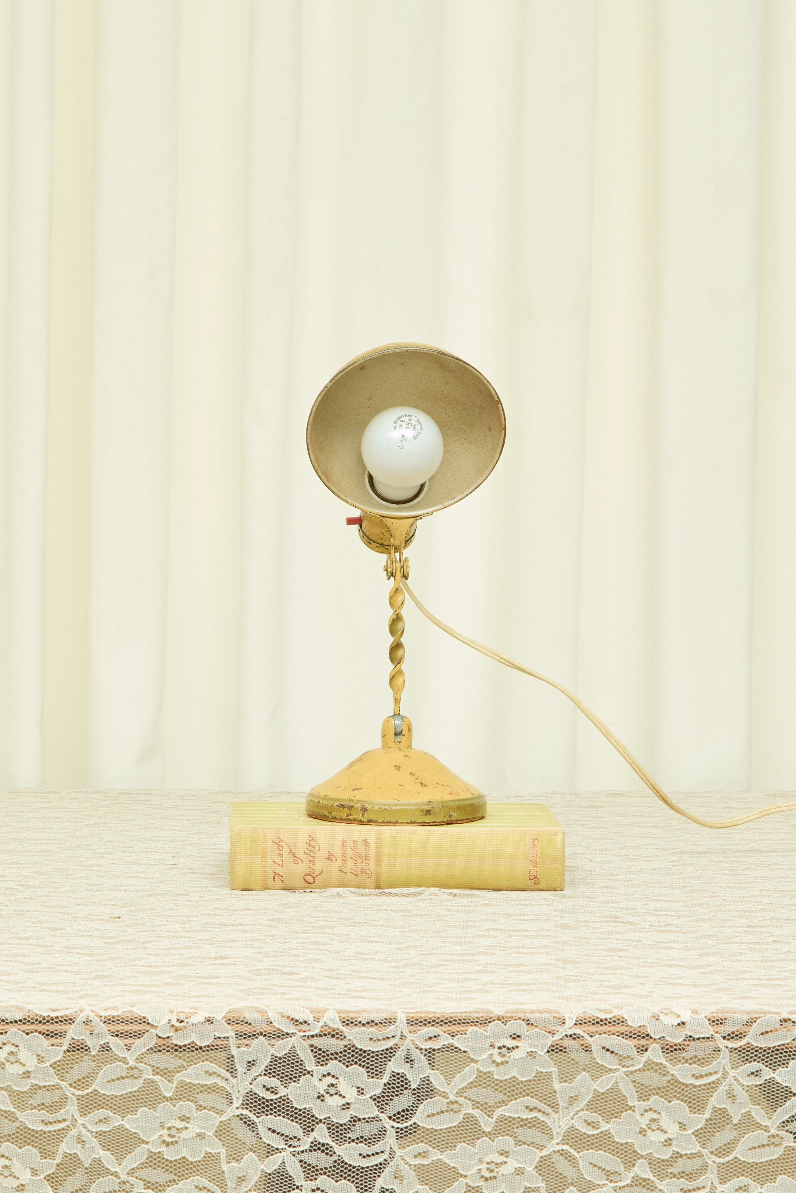 Vintage Spiral Industiral Lamp