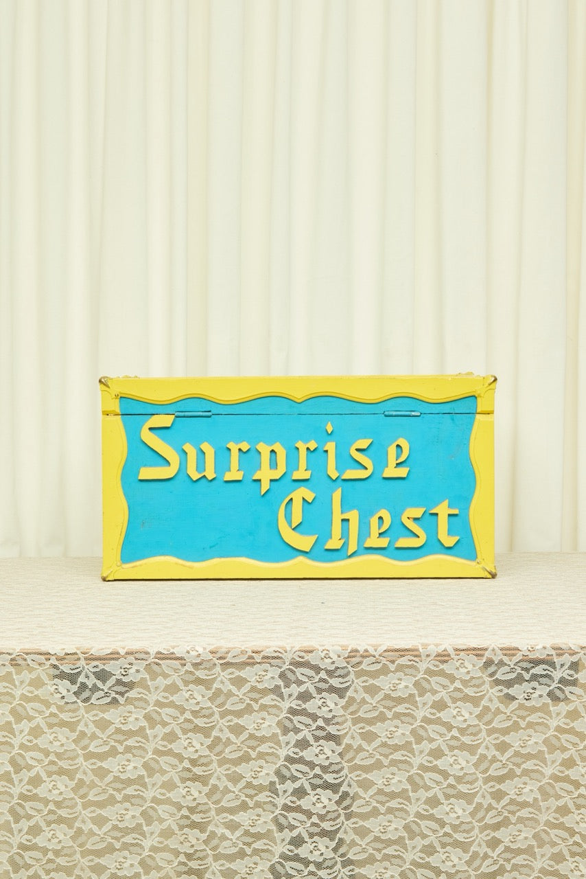 Vintage Wood Suprise Chest/Trunk