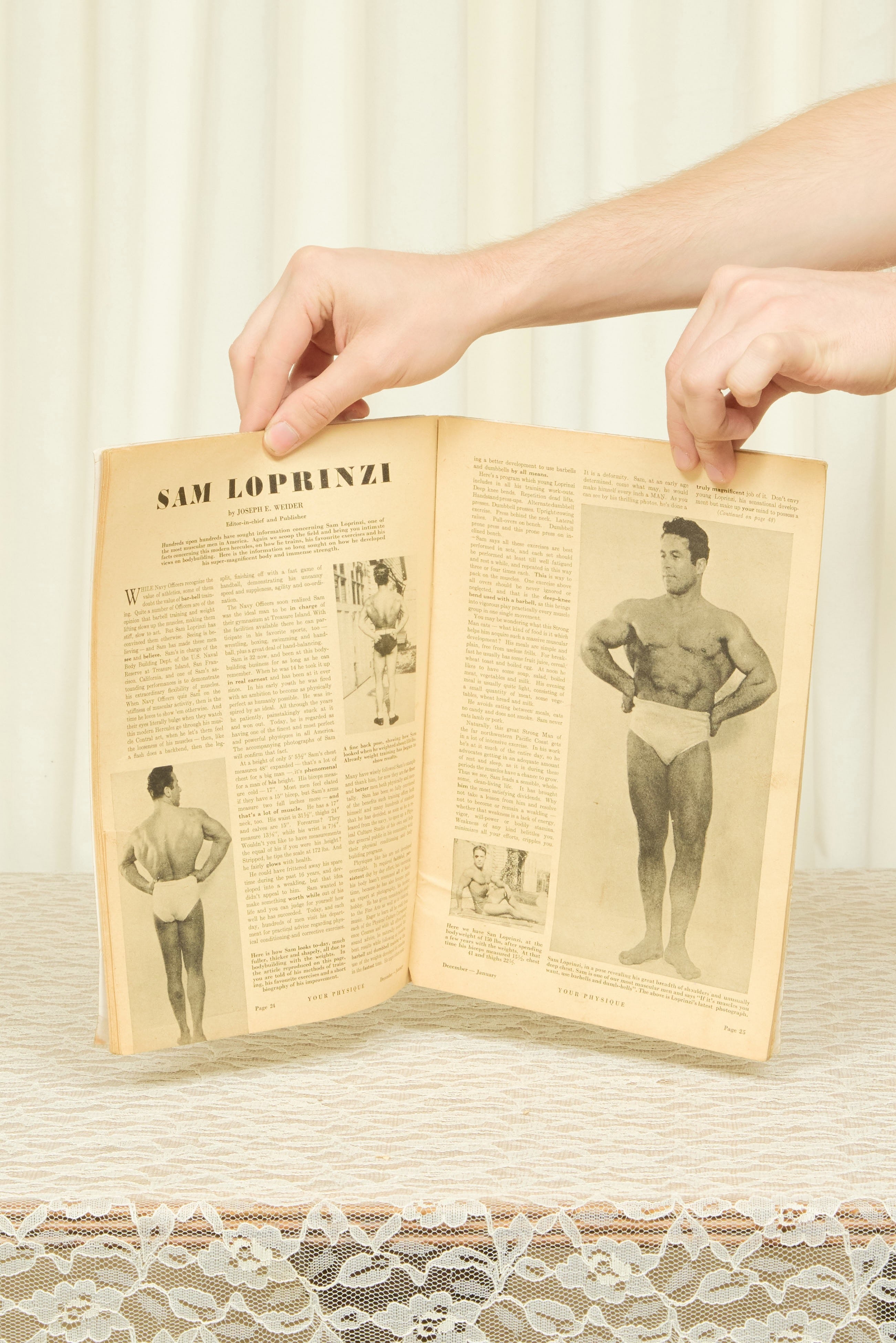 Vintage "Your Physique" Fitness Magazine (1946)
