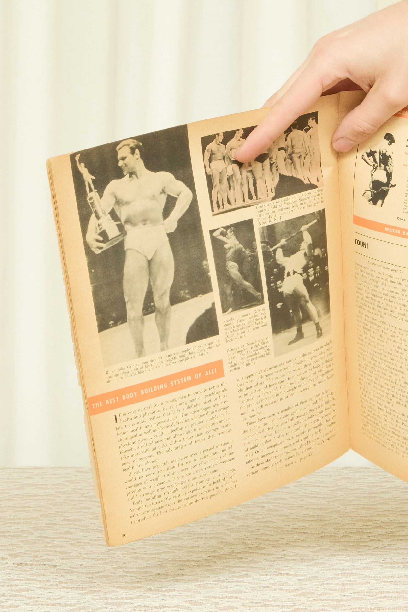 Vintage "Your Physique" Fitness Magazine (1951)