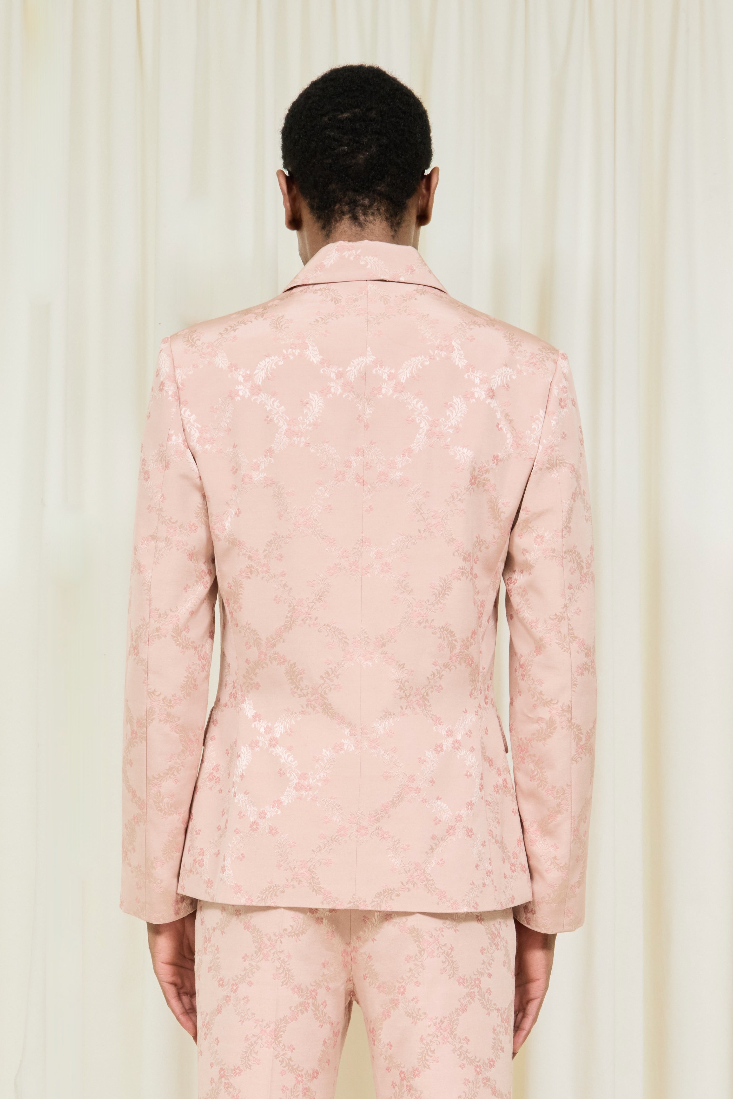 Walt Embroidered Trellis Blazer