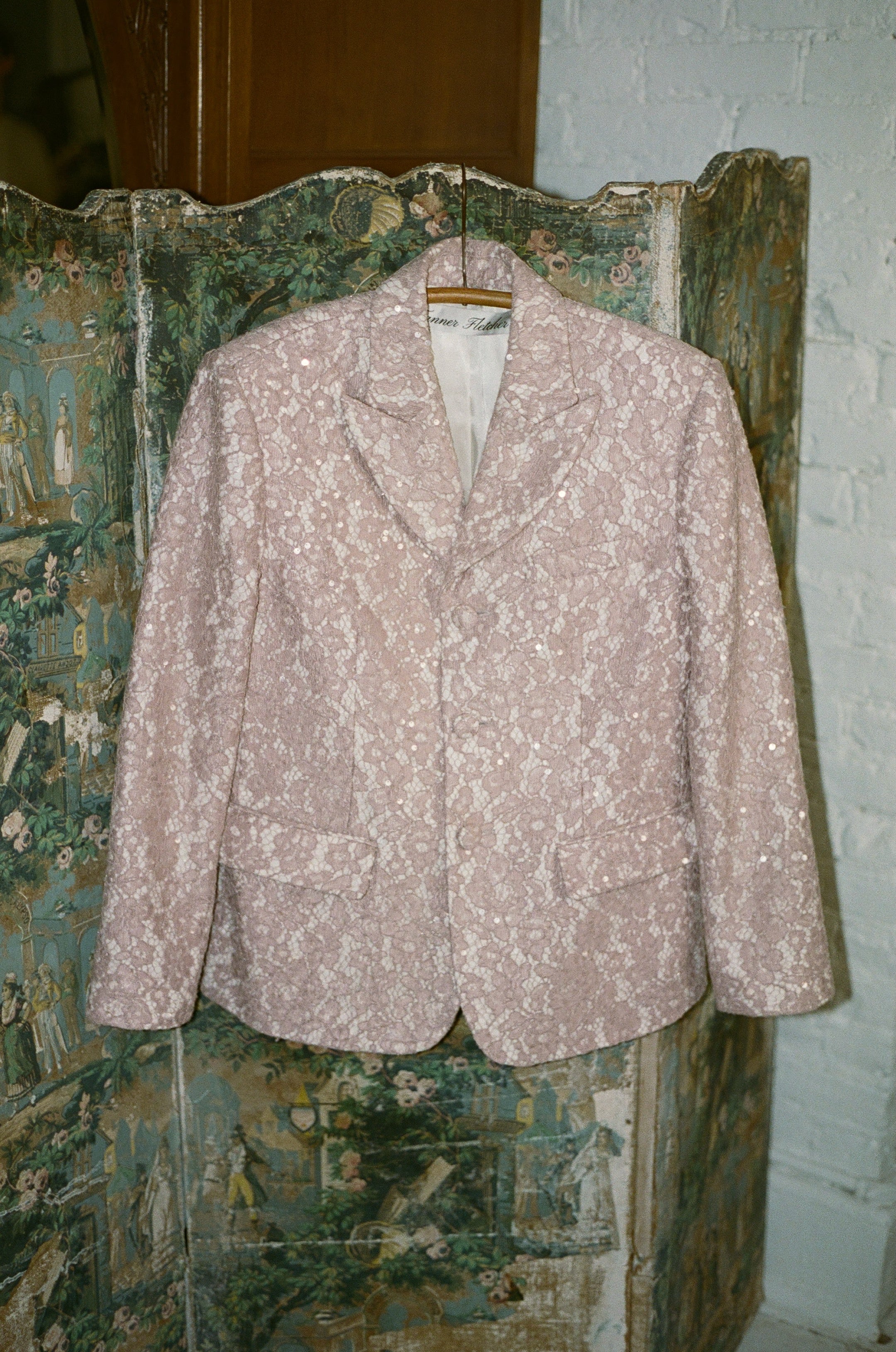 Walt Sequin Lace Blazer