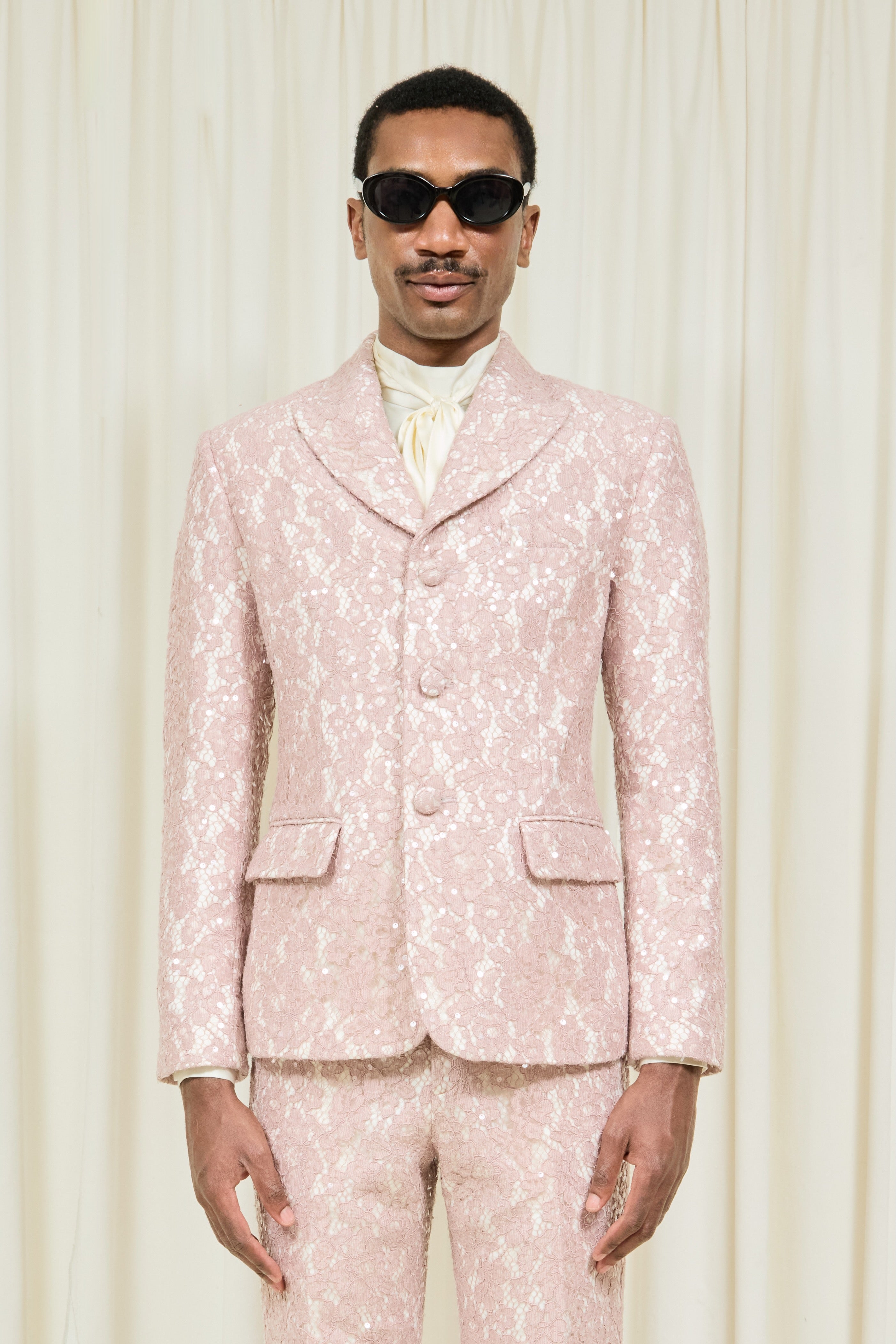 Walt Sequin Lace Blazer