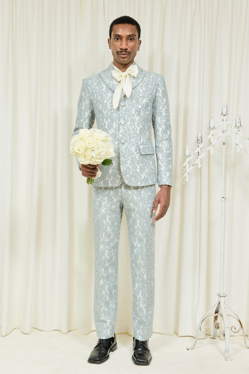 Walt Sequin Lace Blazer