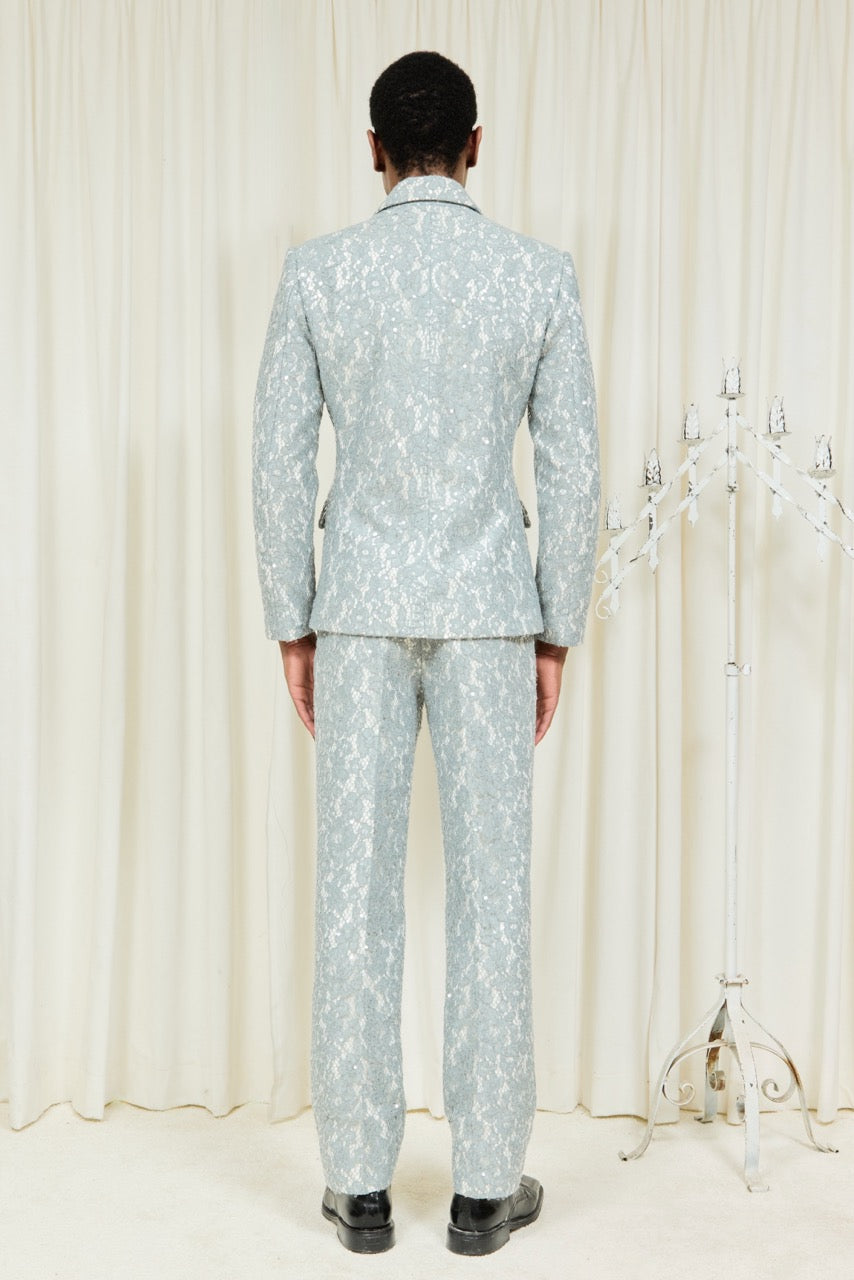 Walt Sequin Lace Blazer