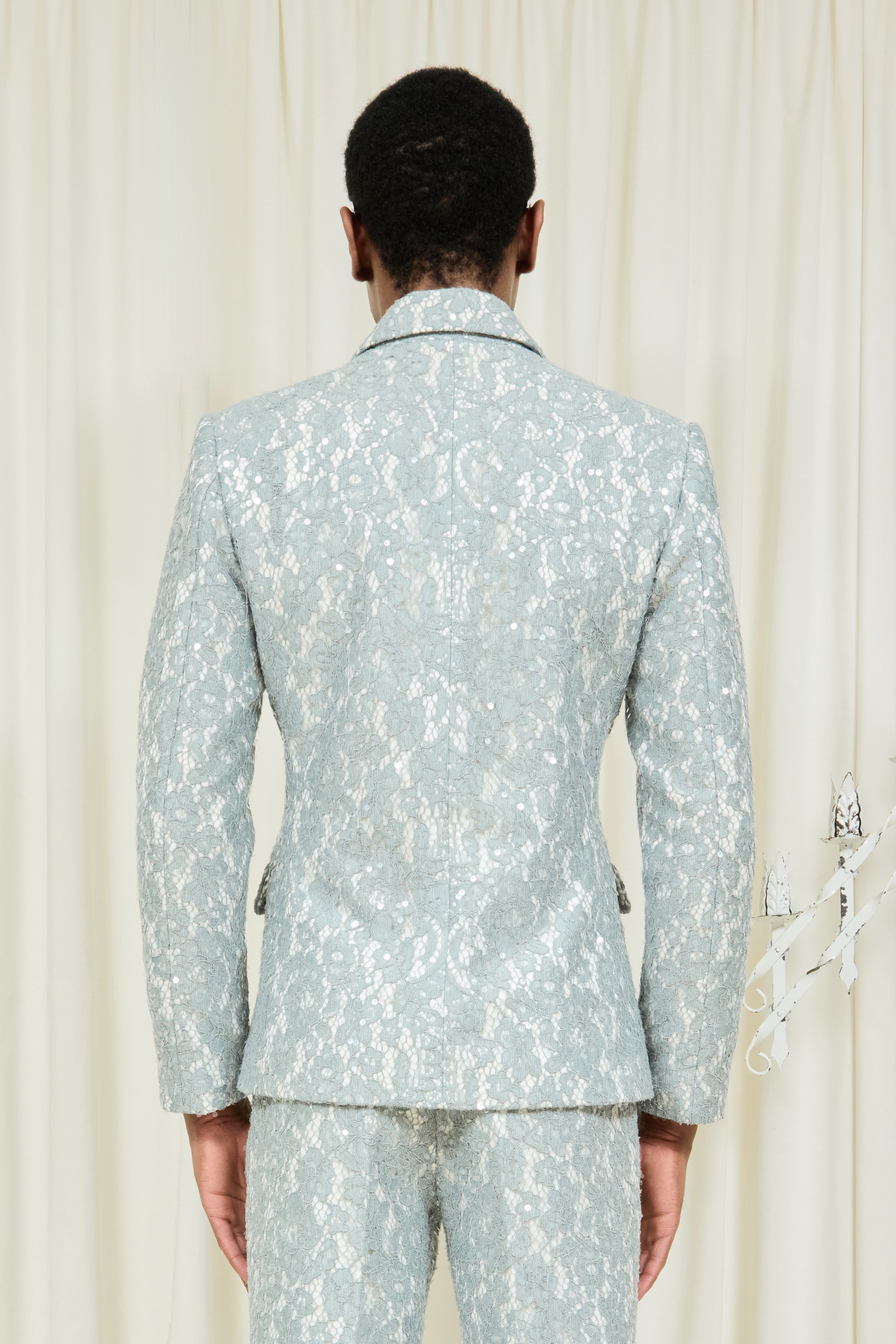 Walt Sequin Lace Blazer