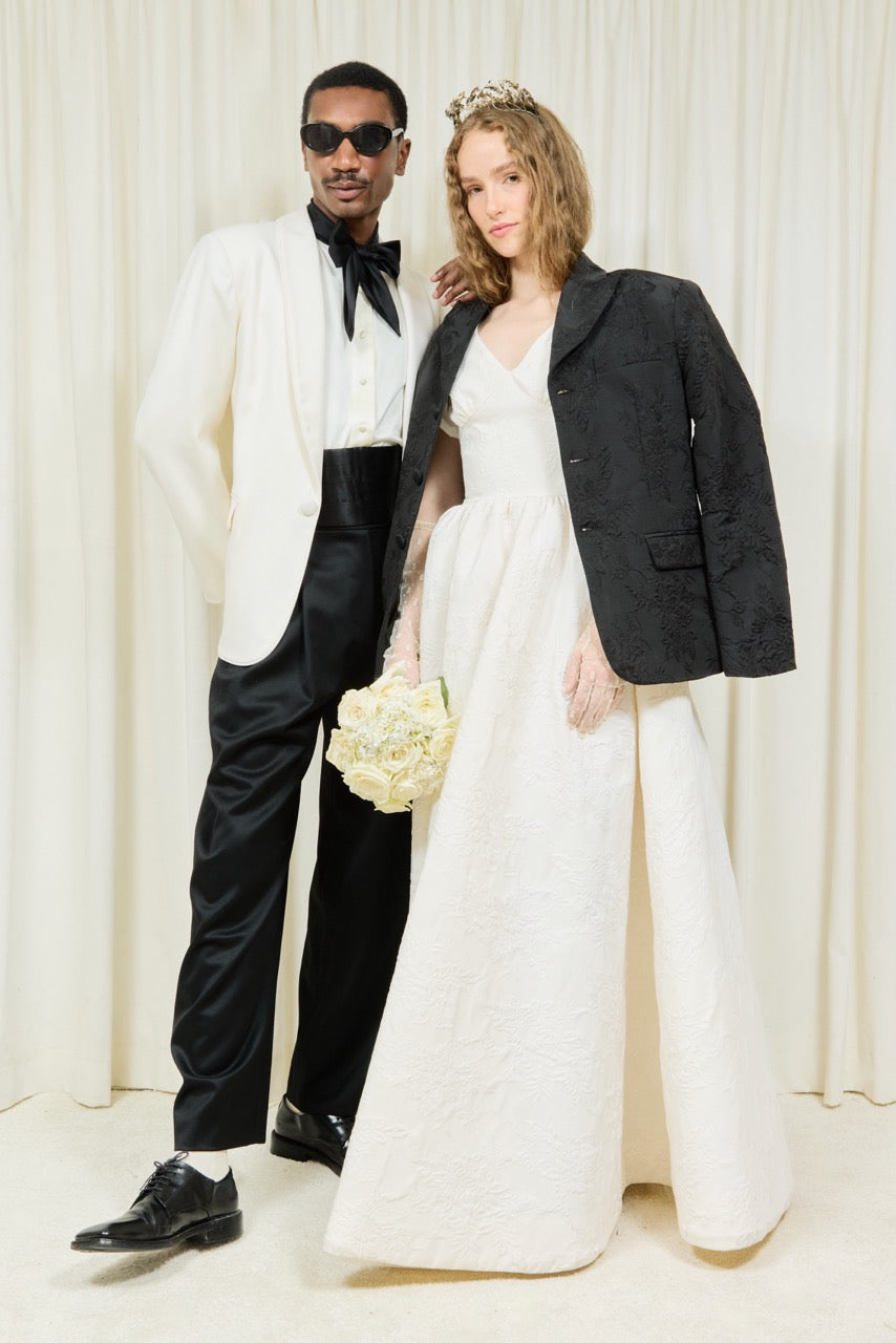 Wesley Piped Tuxedo Blazer