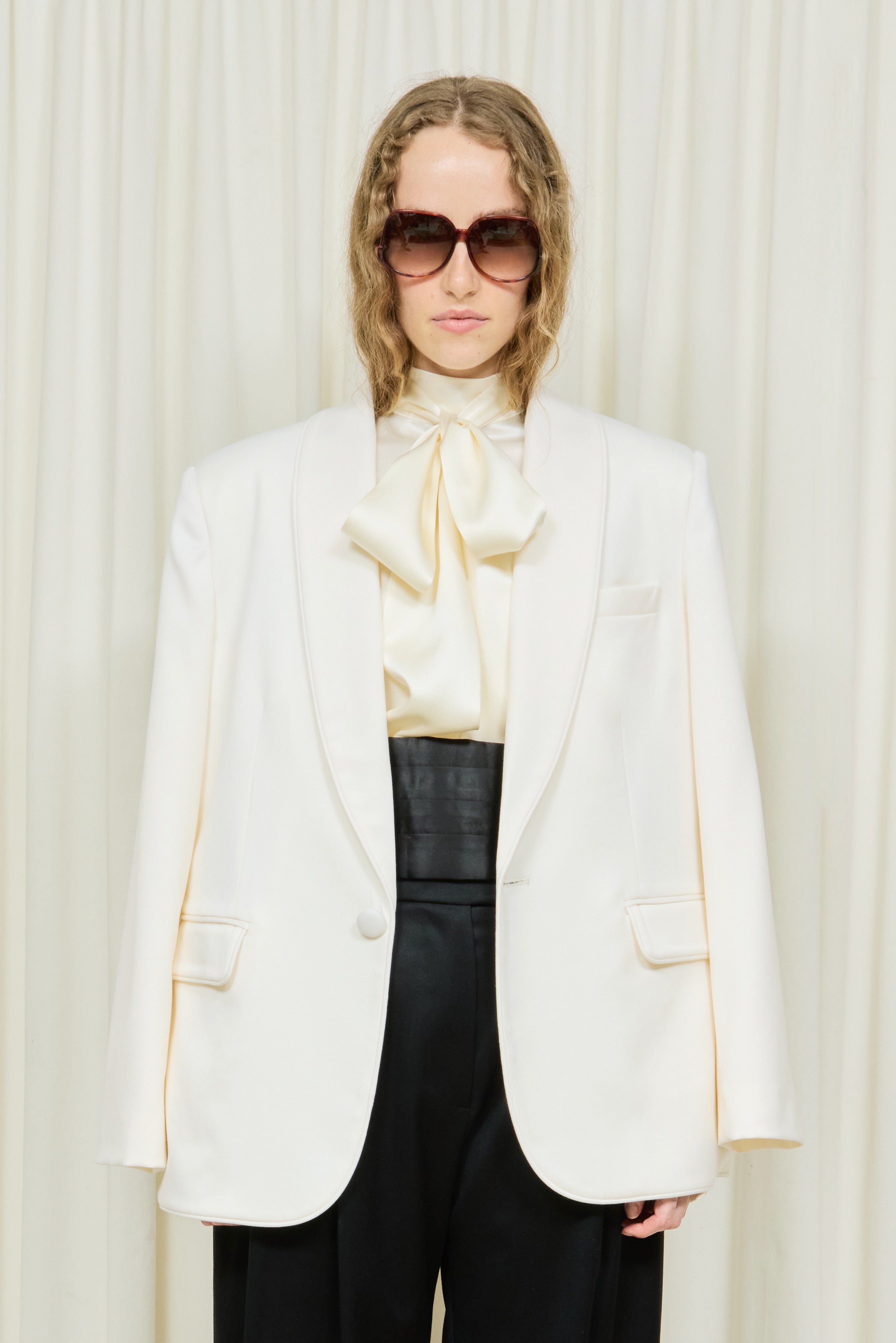 Wesley Piped Tuxedo Blazer