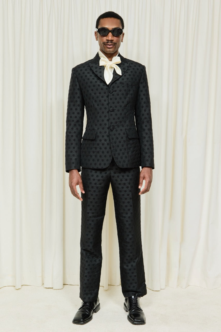Willie Polkadot Jacquard Trouser