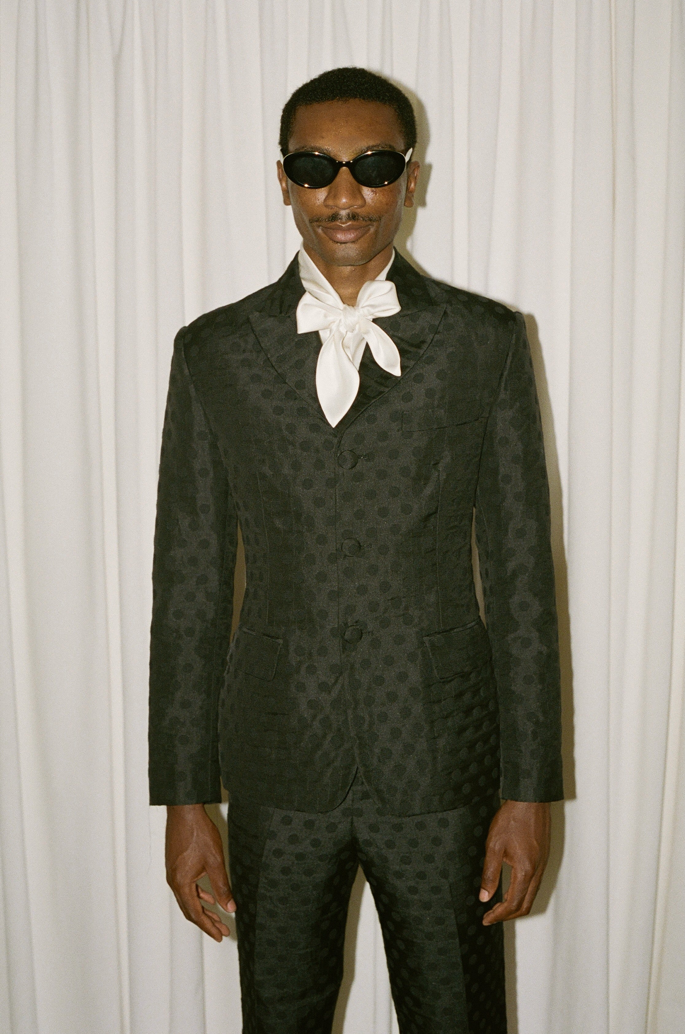 Willie Polkadot Jacquard Trouser