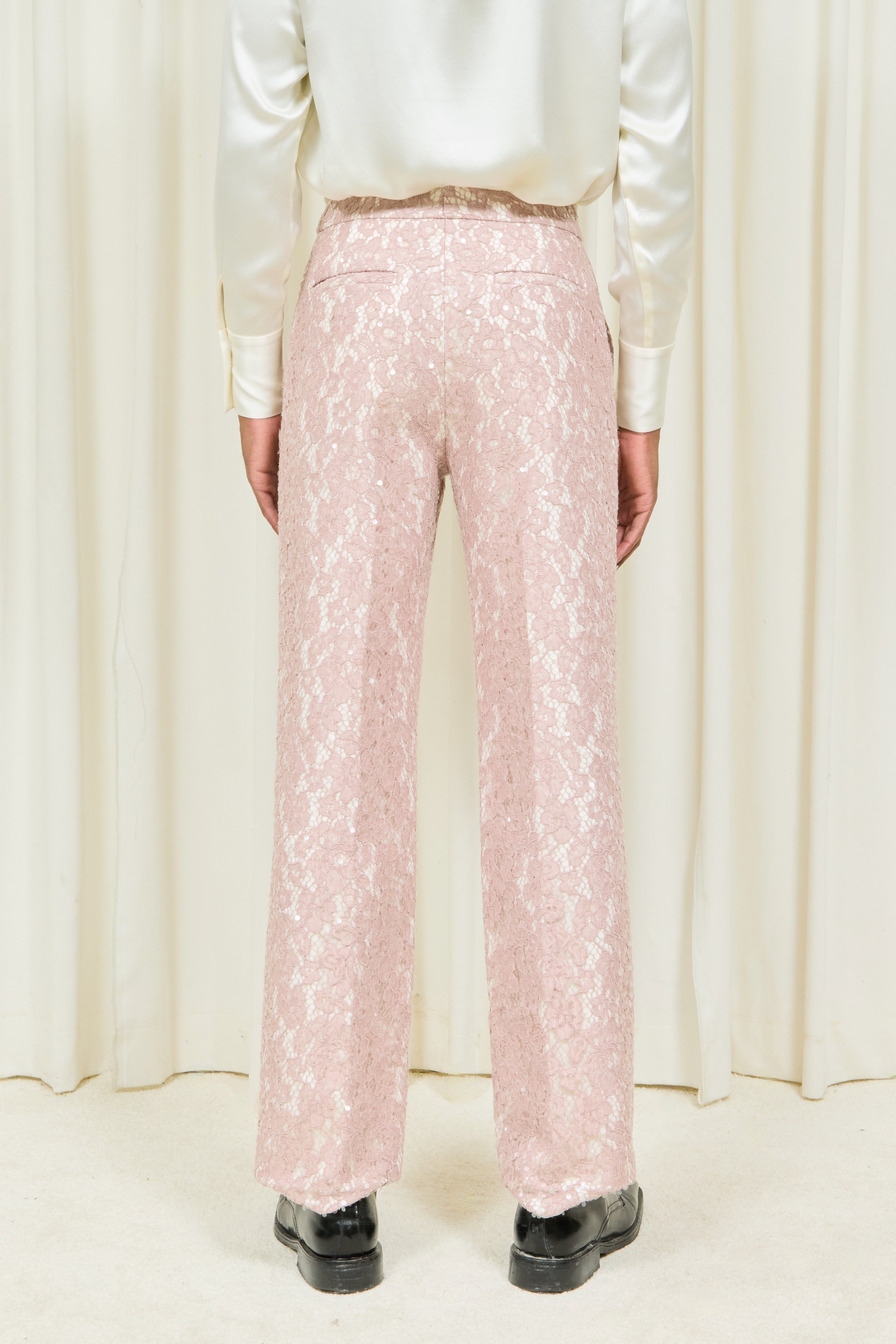 Willie Sequin Lace Trouser