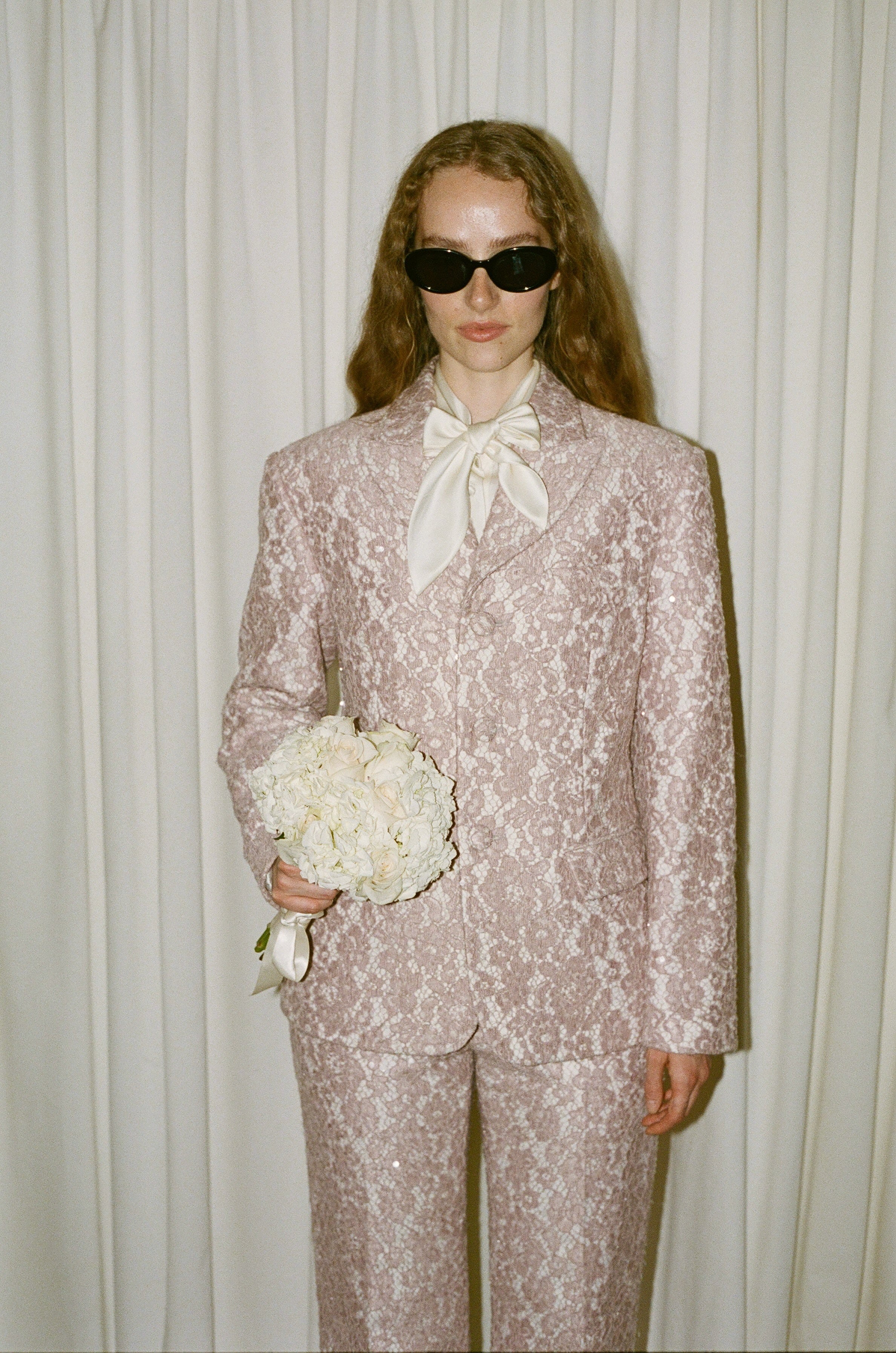 Willie Sequin Lace Trouser